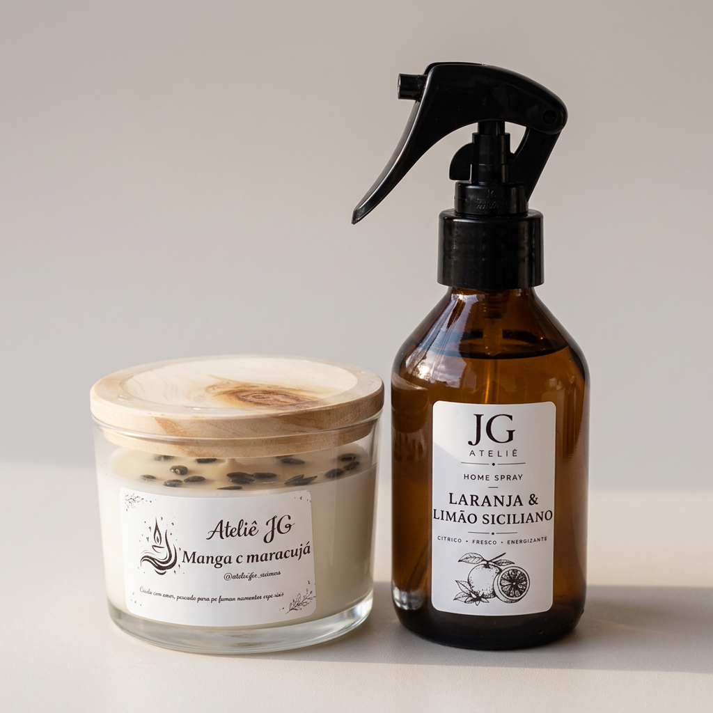 Kit vela para e home spray